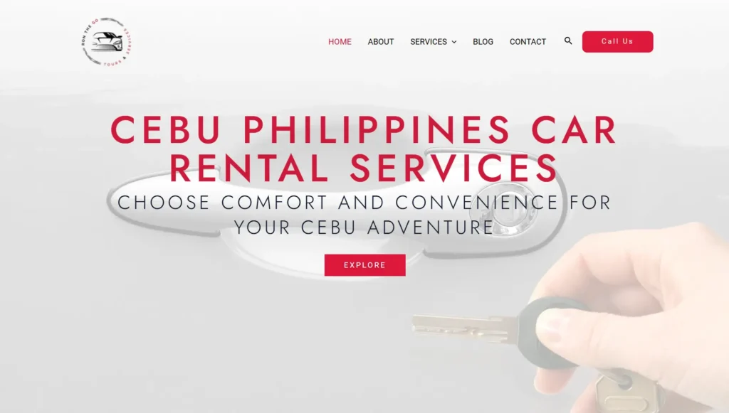 Ron the go tours and services homepage